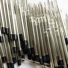 100 шт черный шт шариковая ручка заправка канцелярских принадлежностей школы& Письма оптом заправки ручек