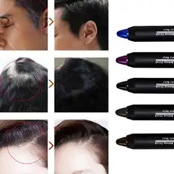 35 # новая брендовая Временная крышка белый нетоксичный салон мгновенная цветная краска для волос карандаш брусок мела Макияж для волос