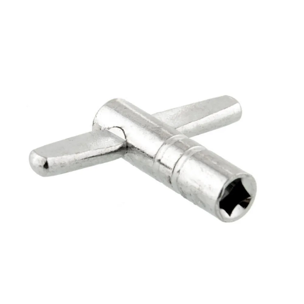 

Adjustable Wrench 1/5" Metal Drum Skin Tuning Key Tuner Solid Durable 5x5mm Square Socket Economical Drummers Wrench Tool