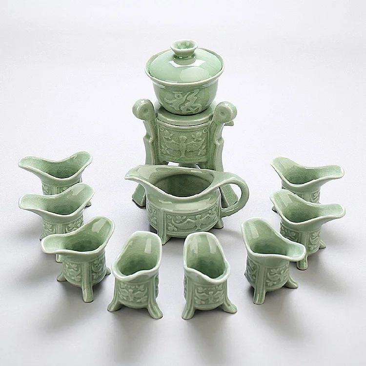 

Full Semi-automatic Defence Burn Infusion Of Tea Organ Kung Fu Tea Have Suit Originality Open Piece Dawdler Send Gifts Product