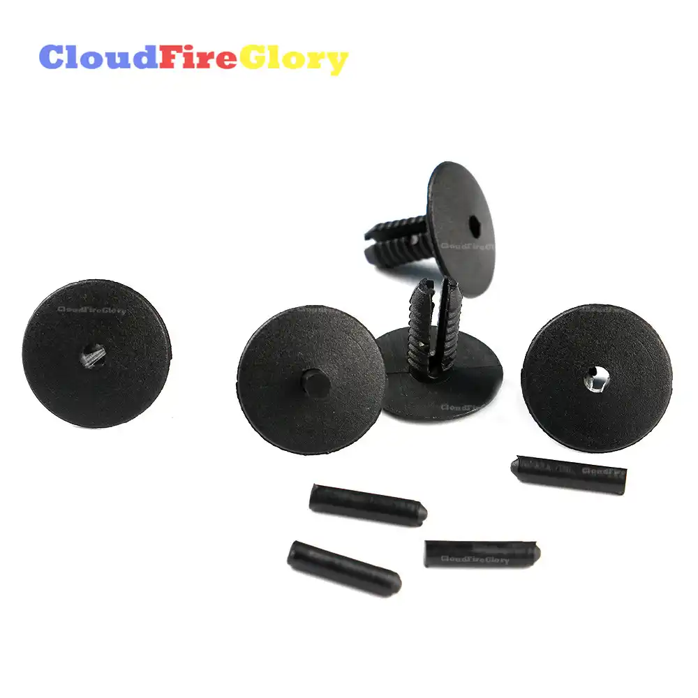 BMW 3 SERIES BUMPER RETAINING LONG EXPANDING RIVET PLASTIC CLIPS x10 REPLACMENTS