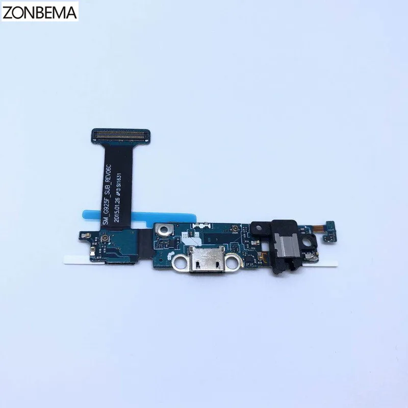 

ZONBEMA High Quality For Samsung Galaxy S6 Edge G925F Charger Charging Port Dock Connector Micro USB Port Flex Cable