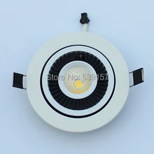 12 шт. в упаковке, 7 Вт 12 Вт теплый белый холодный белый утопленный светодиодный блок светильник Светодиодная лампа AC110-240V