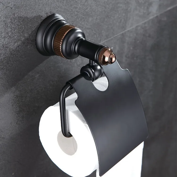 Toilet Paper Holder, Solid brass Bathroom Paper Tissue Holder with