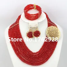 Модные свадебные туфли в африканском стиле Бусины комплект ювелирных изделий Кристалл в нигерийском стиле Бусины Ожерелья для мужчин браслет Серьги