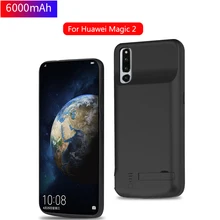 6000 мАч батарея чехол для huawei Magic2 Мощность чехол Magic2 USB зарядное устройство Капа корпус телефона Fundas для huawei Magic2
