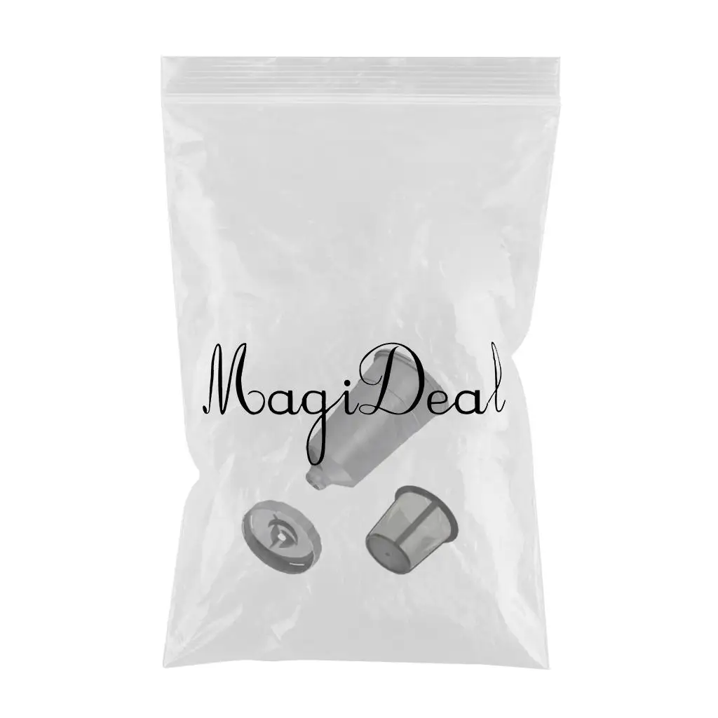 Reusable Stainless Steel Filters Refillable Coffee Capsules Pod Lid Filter Basket and Bottom Cup Filter Coffeeware for Keurig 