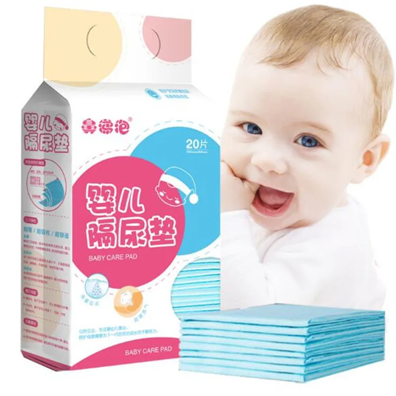 

20 PCS Infant Diaper Pad Waterproof Breathable Newborn Children Disposable Mattress Menstrual Pad Baby Supplies