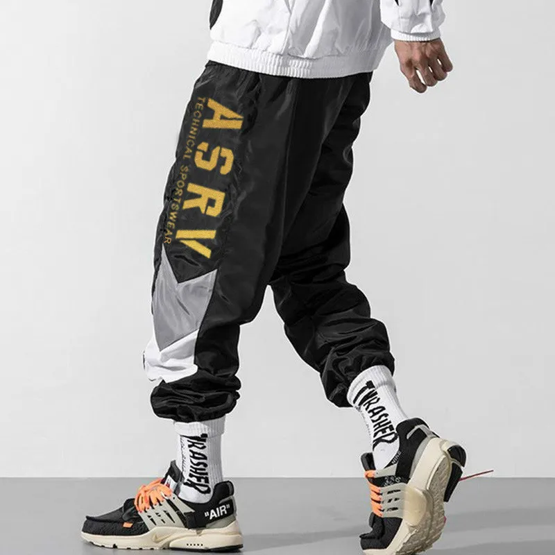 

Brand Men Trousers Casual Pants Sweatpants Mens Joggers Gym Clothing Muscle Cotton Fitness Hip Hop Elastic Mens Harem Pants New