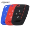 Jingyuqin silicona Flip clave fob cubierta para VW 2016 2017 Golf 7 ALLTRACK MK7 para Skoda Octavia A7 asiento remoto 4 botón ► Foto 1/5