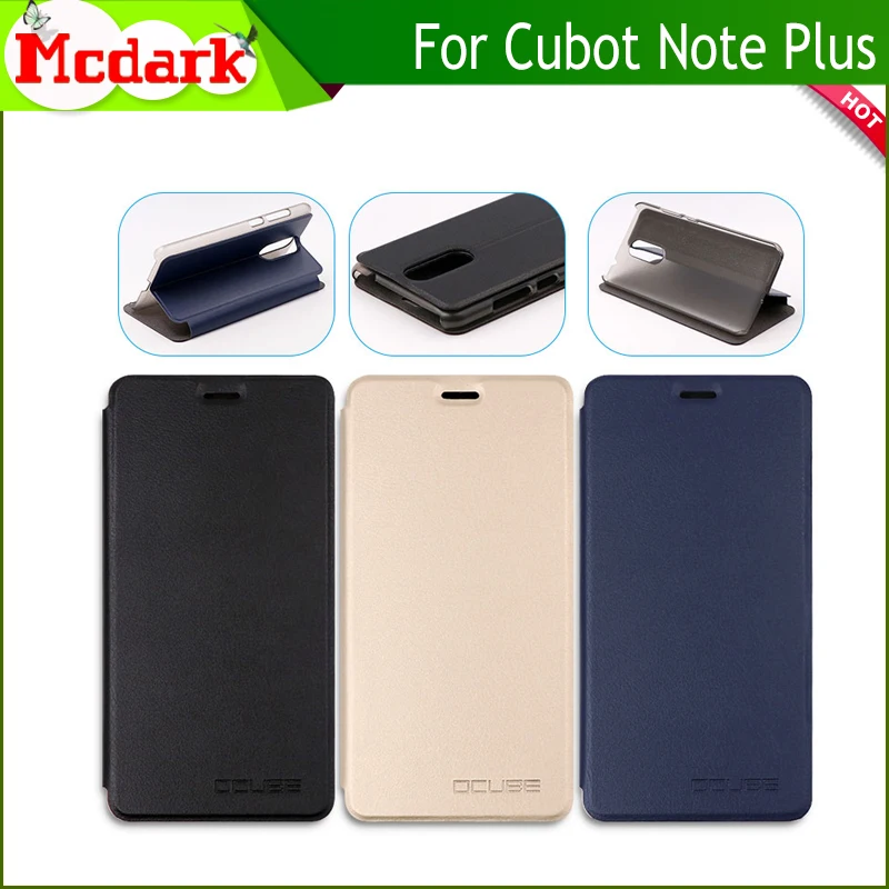 Кожаный флип чехол для Cubot Note Plus 5 2 дюйма Защитные чехлы телефонов с жестким