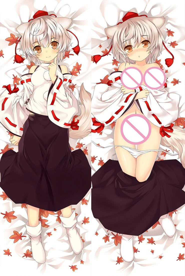 Аниме TouHou проект горы веры персонажи сексуальная девушка Inubashiri Momiji Подушка Dakimakura