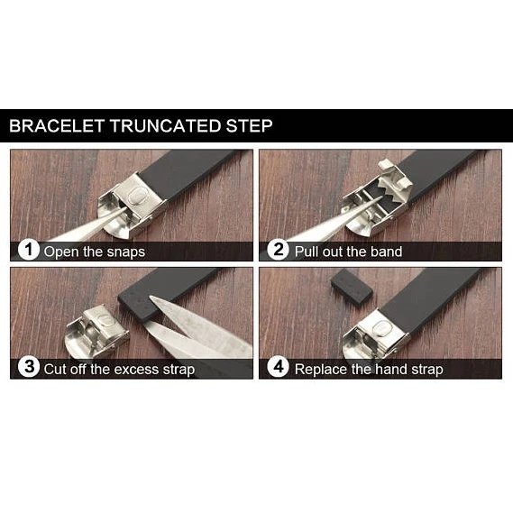 Men Black Leather Medical Alert Bracelet with Carving Disease leather bracelet medical alert bracelet
