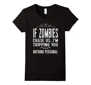 

Funny Halloween Zombie TShirts: I'm Tripping You Tee Women Funny Shirts Cotton Tops Shirt T Shirt Fashion Colorful