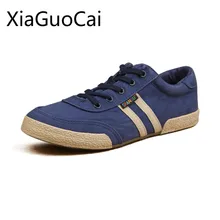 Модная мужская парусиновая обувь в стиле ретро; сезон весна-осень; мужские кроссовки; Повседневная обувь для студентов; дышащая обувь на плоской подошве; Прямая поставка; Lu4 35