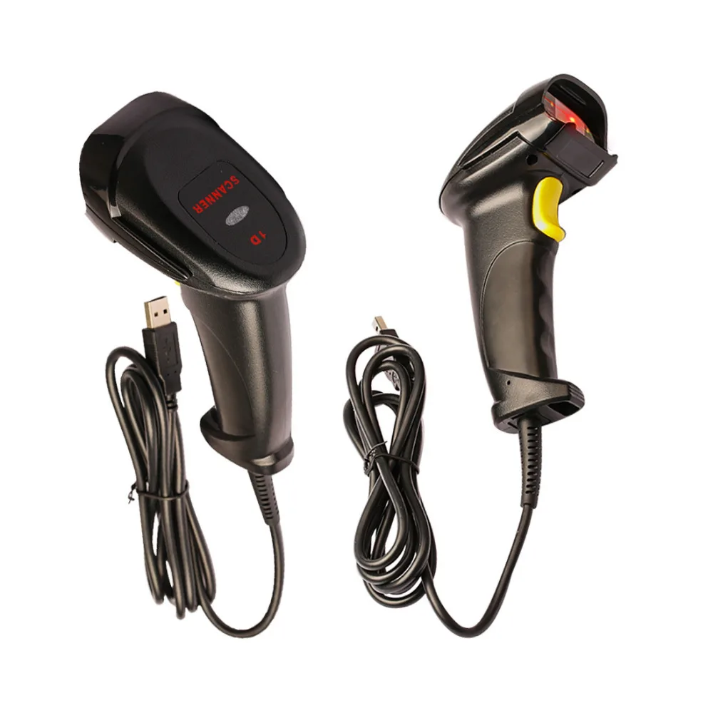 عالية الأداء ثنائية الاتجاه noyokere كبل usb الليزر الباركود ماسحة الباركود المسح بندقية للسوبر ماركت متجر