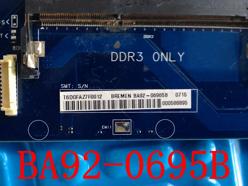 Finest  Original For amsung NP-R540 NP-R780_ Laptop MOTHERBOARD BA41-0126A BA92-069658 fBREMEN2-L ully test