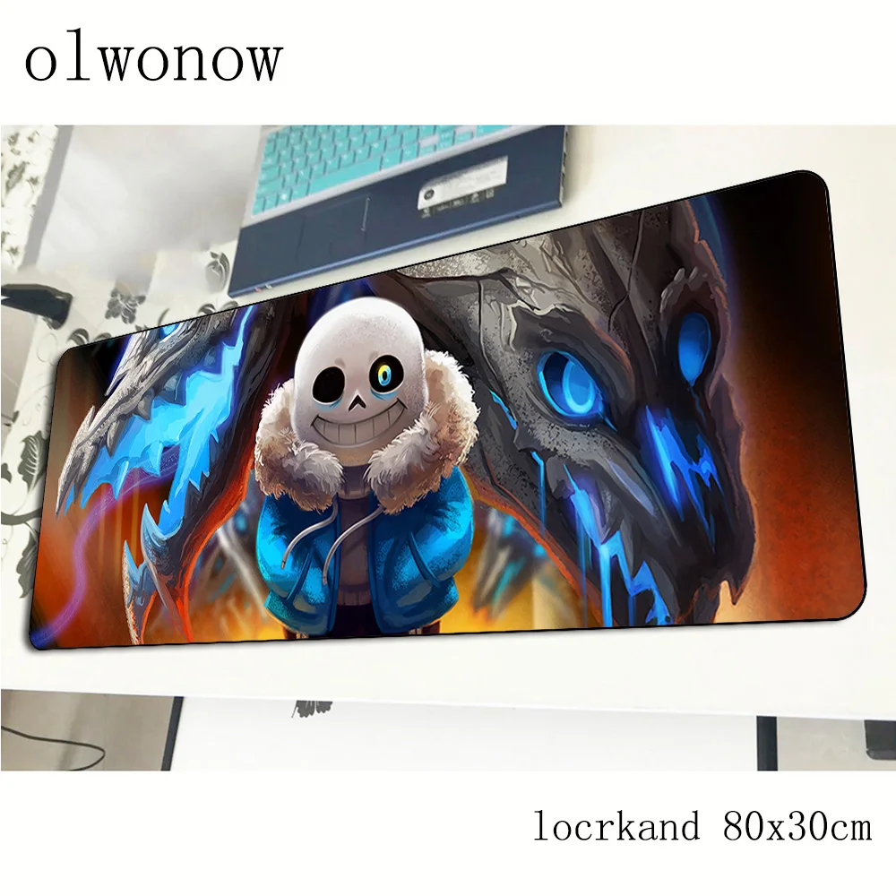  undertale mousepad 80x30cm large gaming mouse pad big gamer mat best seller computer desk padmouse 