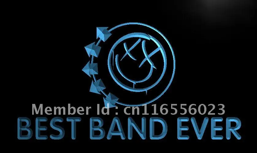 

LA315- Best Band Ever Blink 182 LED Neon Light Sign home decor crafts