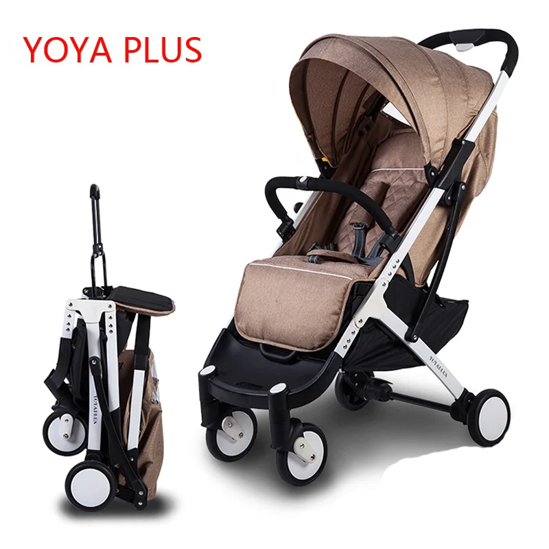Yoyaplus, детская коляска, ультра-светильник, складная, может лежать, высокого класса, пейзаж, зонт, детская тележка, портативная, на самолете