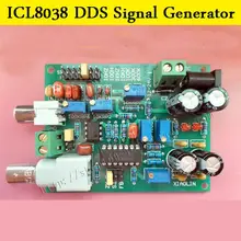 ICL8038 DDS Signal Generator Sine Square Triangle Wave + BNC cable + Test clip