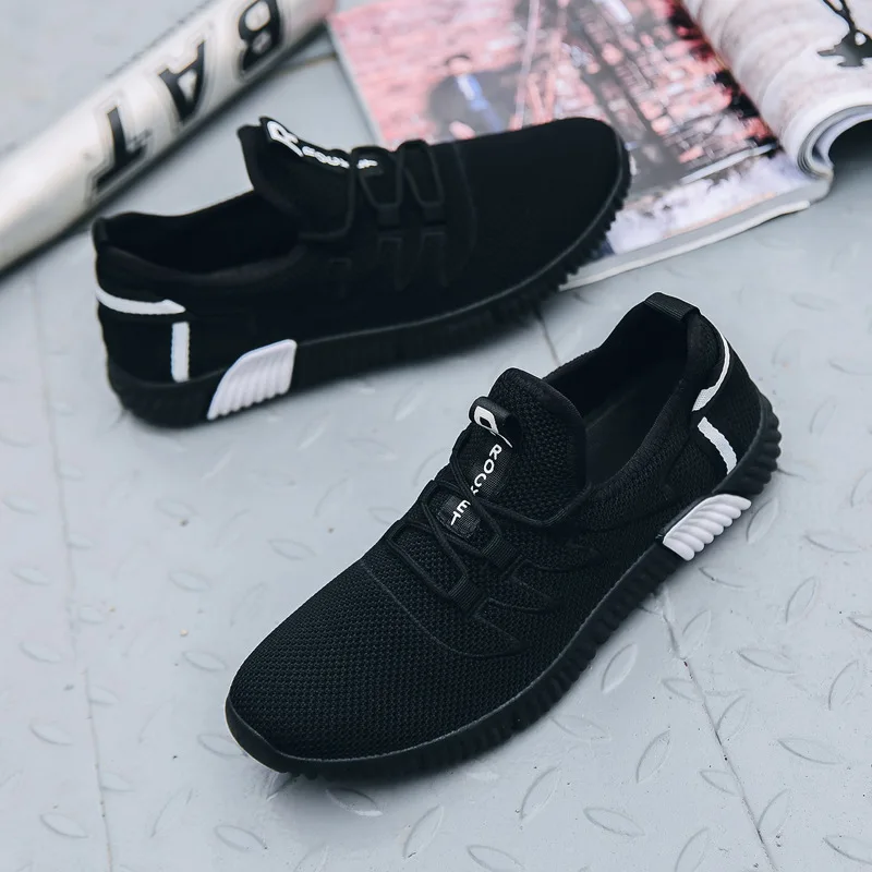 

2019 men's casual shoes lightweight breathable flat shoes men's shoes footwear casual men