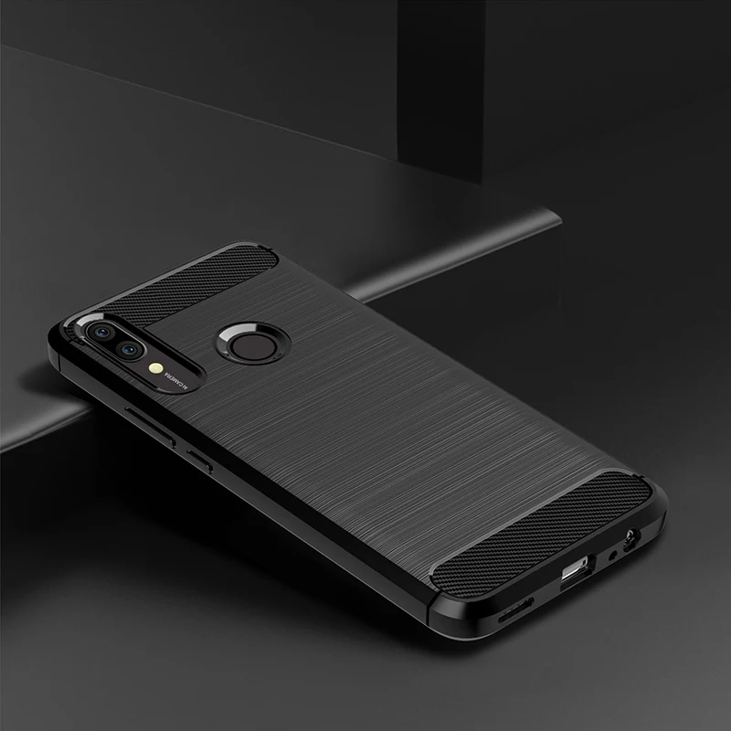 Чехол для Huawei P Smart Z силиконовая прочная броня мягкая задняя крышка чехол HUAWEI SMART