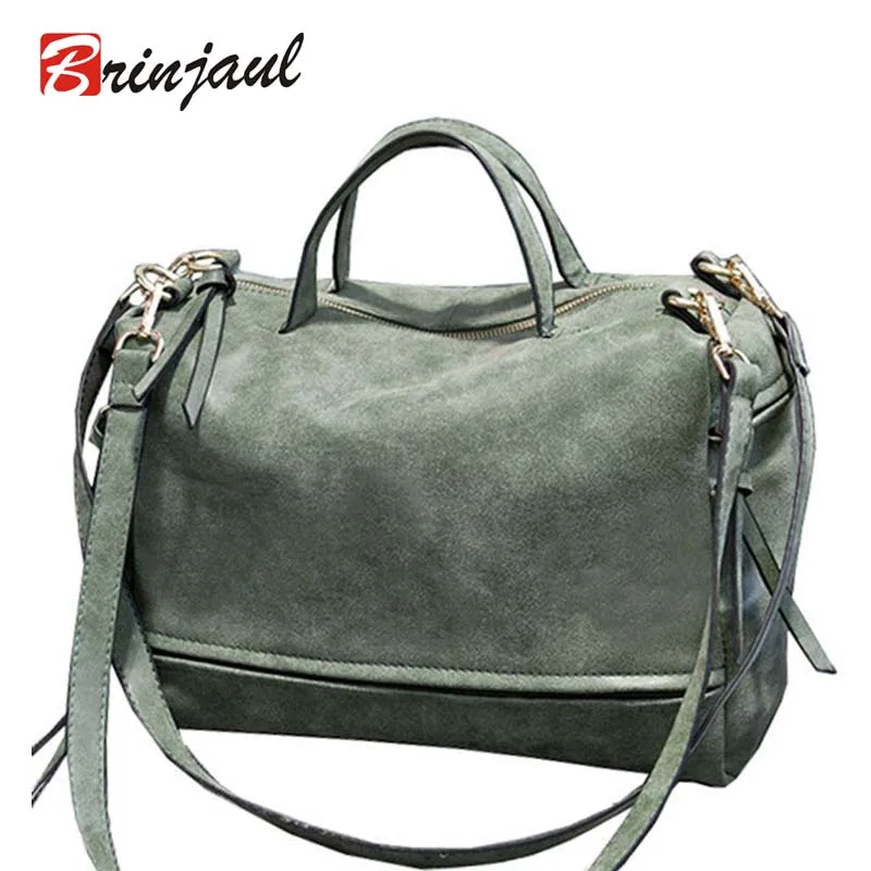 2016 New Arrive Women Shoulder Bag Nubuck Leather Vintage Messenger Bag Motorcycle Crossbody Bags Women Bag CX003