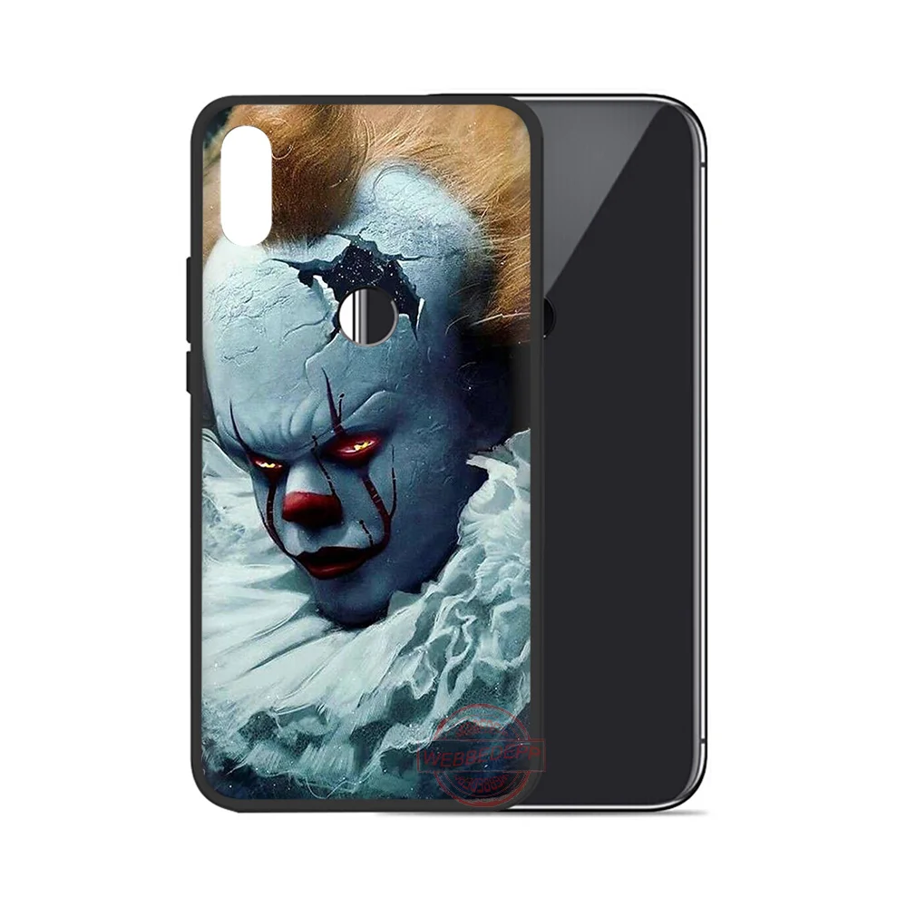 WEBBEDEPP Clown Terror IT TPU Phone Case for Redmi Note 6Pro 7Pro 4A 4X 5 5A 6A 8A 6Pro 7 S2 note 8 - Color: 8