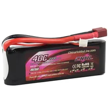 Cnhl LI-PO 2200 mAh 7.4 V 40C ( Max 80C ) 2 S Lipo batería para RC manía del envío gratis