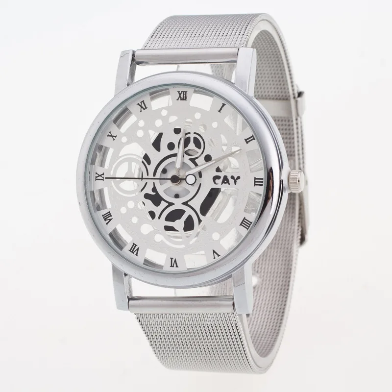 

DOBROA Hollow Mens Watches Top Brand Luxury Fashion Simple Unisex Quartz Watches For Men relogio masculino reloj mujer