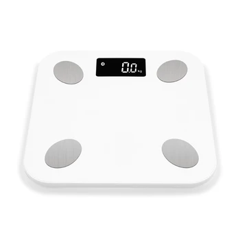 

Bluetooth scales floor Body Weight Bathroom Scale Smart Backlit Display Scale Body Weight Body Fat Water Muscle Mass BMI