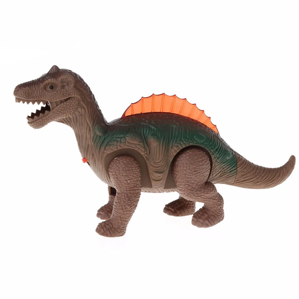 Мощный Электрический ходьба со звуком динозавр игрушки животные модель игрушки для детей