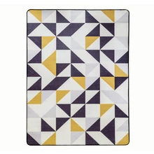 Ковер с геометрическим рисунком в Северной Европе, моющийся, нескользящий, домашний коврик, мягкий, прочный, напольный коврик