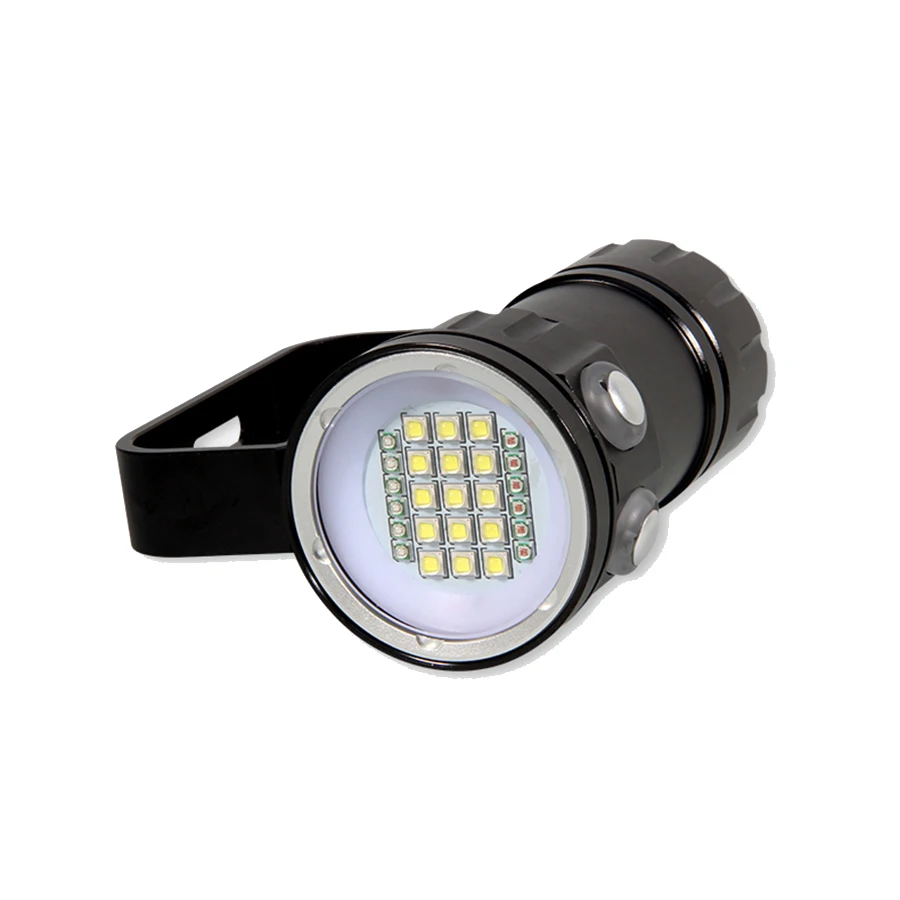  New LED Diving Flashlight Underwater 80M XHP70 / L2 Photography Video Camera Tactical Flashlight Bl - 32871870306