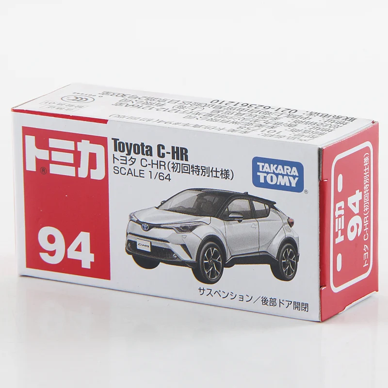 Takara Tomy Tomica 1/64 Toyota C-HR металл литья под давлением модель автомобиля игрушка