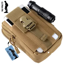 ULTRA-TRI военно-тактические Молл Чехол EDC утилита гаджет Пояс спортивная сумка с держателем кобура для iPhone 6S
