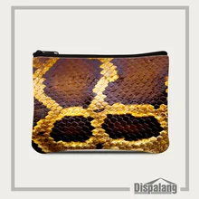 Dispalang змеиный принт Для женщин портмоне женский кошелек животных дамы клатч маленький сотовый телефон, сумка Обувь для девочек карты Вышивка Крестом Пакет