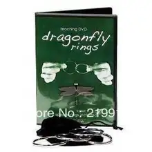 Dragonfly кольца(DVD и трюк) фокусы