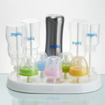 

High quality detachable baby feeding bottle drying rack, nipple shelf, pacifier,feeding cup holder hanging bottle rack Shelf