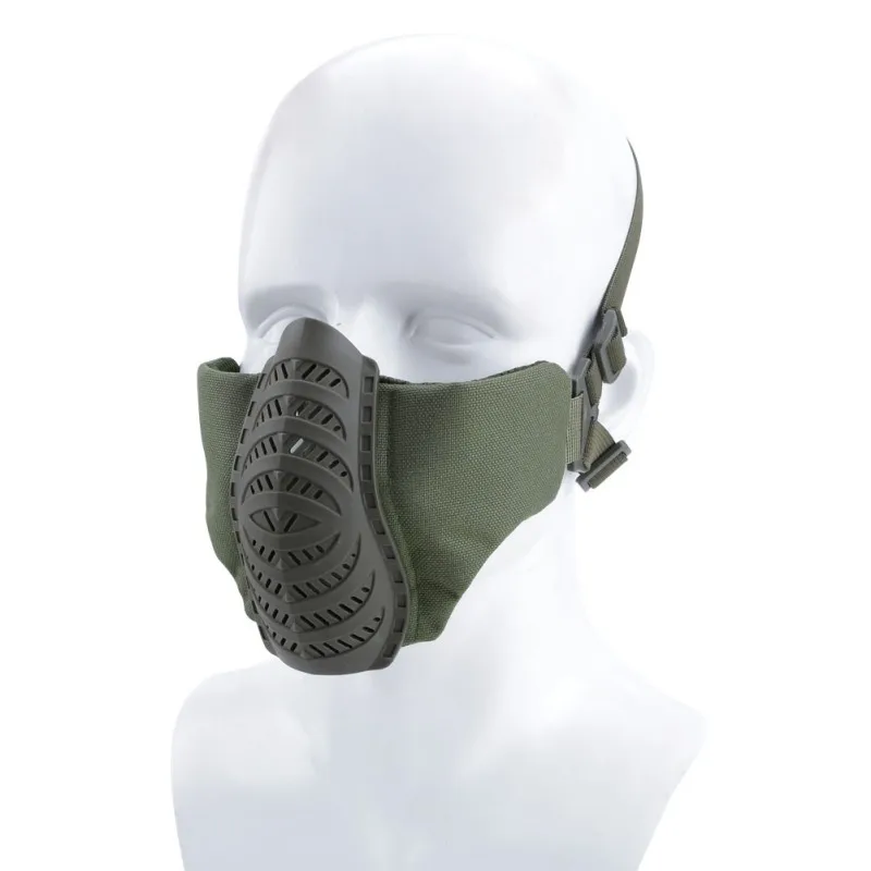 Открытый CS военный камуфляж тактический газовый MaskKit ТПУ шлем противогаз с изменяемым поясом - Цвет: G
