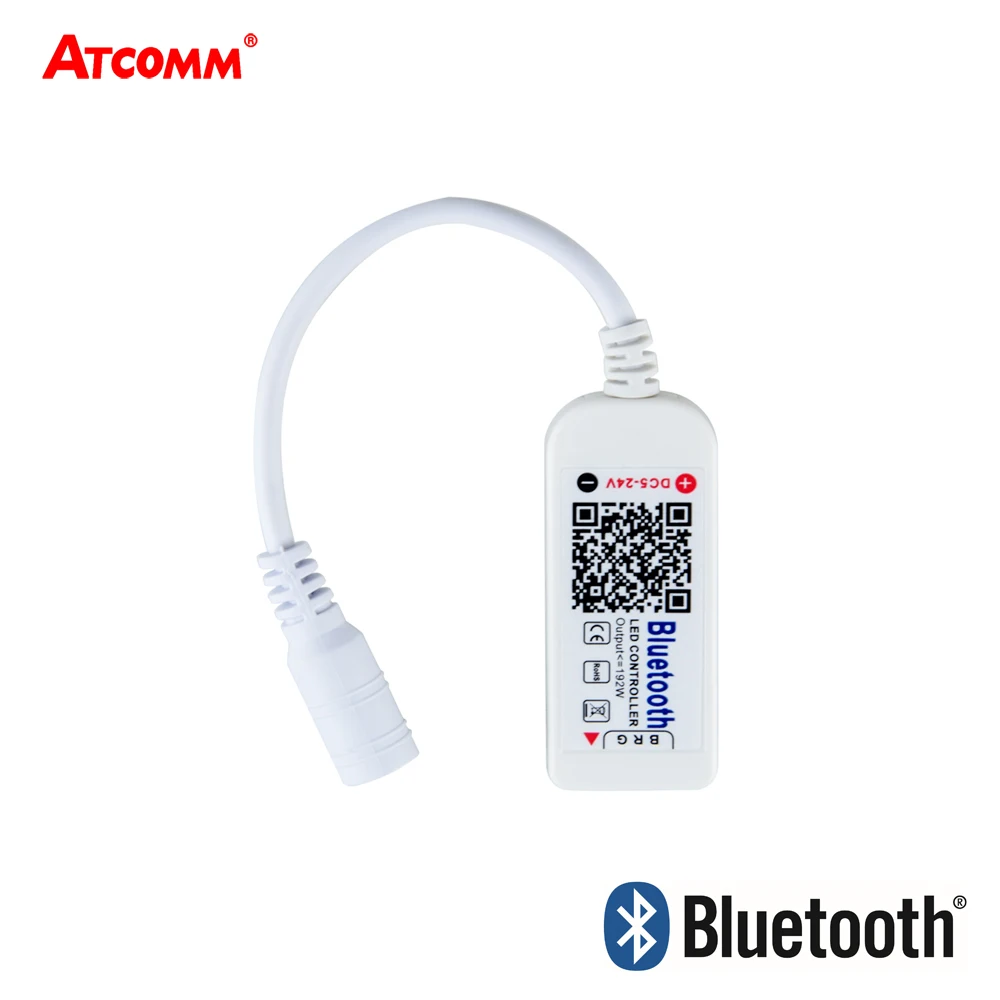 

Bluetooth RGB LED Dimmer Android iOS Bluetooth Smartphone Control 5-24V RGBW LED Strip Controller