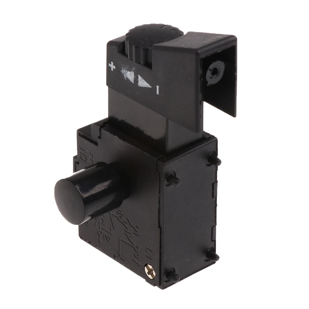 Lock On Power Tool Electric Drill Speed Control Trigger Button Switch #3