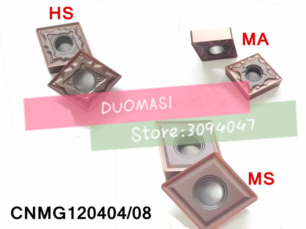 

10PCS CNMG120404/CNMG120408 carbide CNC inserts,CNC lathe tool,apply to stainless steel and steel processing, insert MCKNR/MCLNR