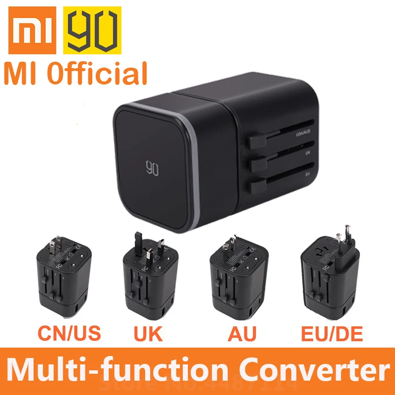 

Xiaomi 90 fun Multi-function conversion Global Universal Newest Multi-Function Plug Camping Accessories Travel Tool