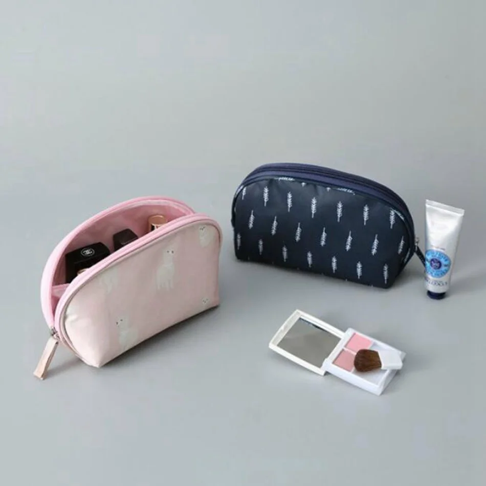 السفر فلامنغو التجميل حقيبة المرأة المهنية المكياج حقيبة عالية قدرة حقيبة مستحضرات تجميل كيس التخزين المنظم غسل الزينة عدة