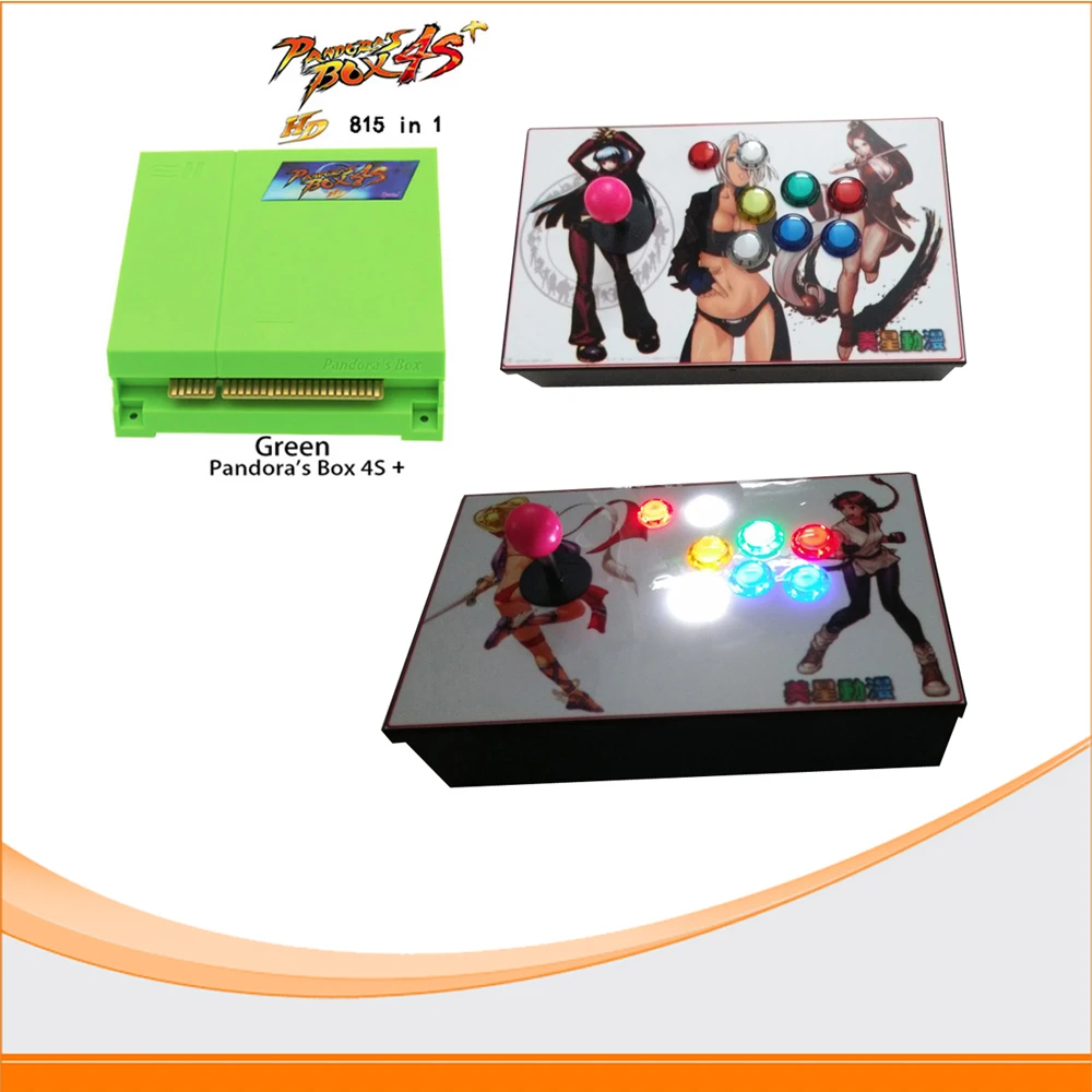 

Pandora Box 4S Double arcade games console multi games 815 in 1 ,HD video arcade joystick Arcade Controller