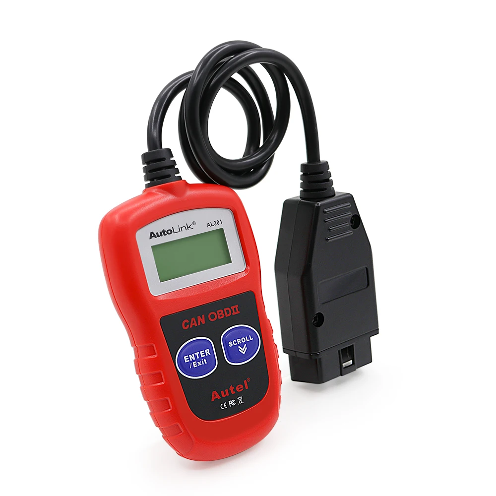 Autel AutoLink AL301 OBDII OBD2 CAN Code Reader Scanner Auto Fault obd2 Diagnostic Scan tool