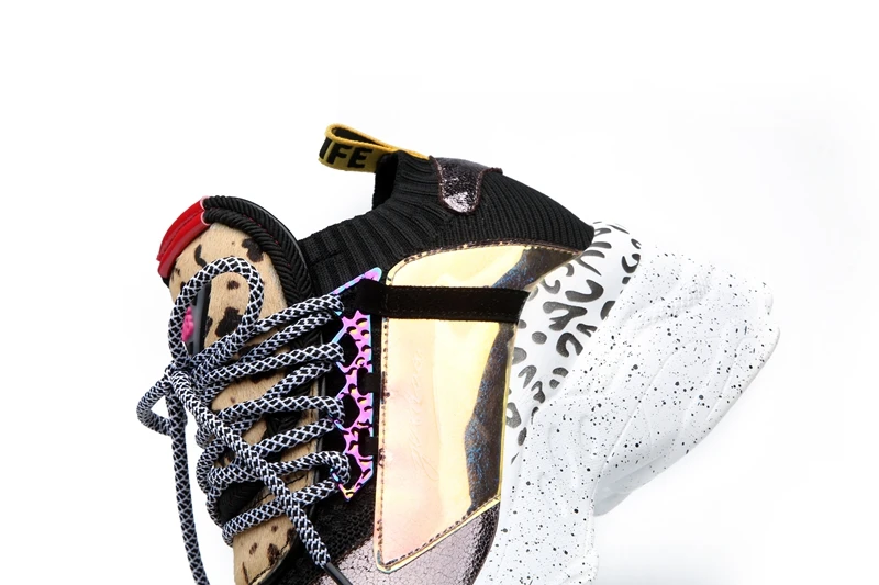 Meotina/весенние кроссовки на плоской подошве; женская обувь; обувь из натуральной кожи на плоской платформе; обувь с круглым носком из меха пони; женская обувь; Размеры 35-42