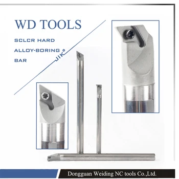 

working diameter C12Q-SDXCR07 14mm hole solid carbide SDXCR srew 55 degree cutter thread internal long tool life